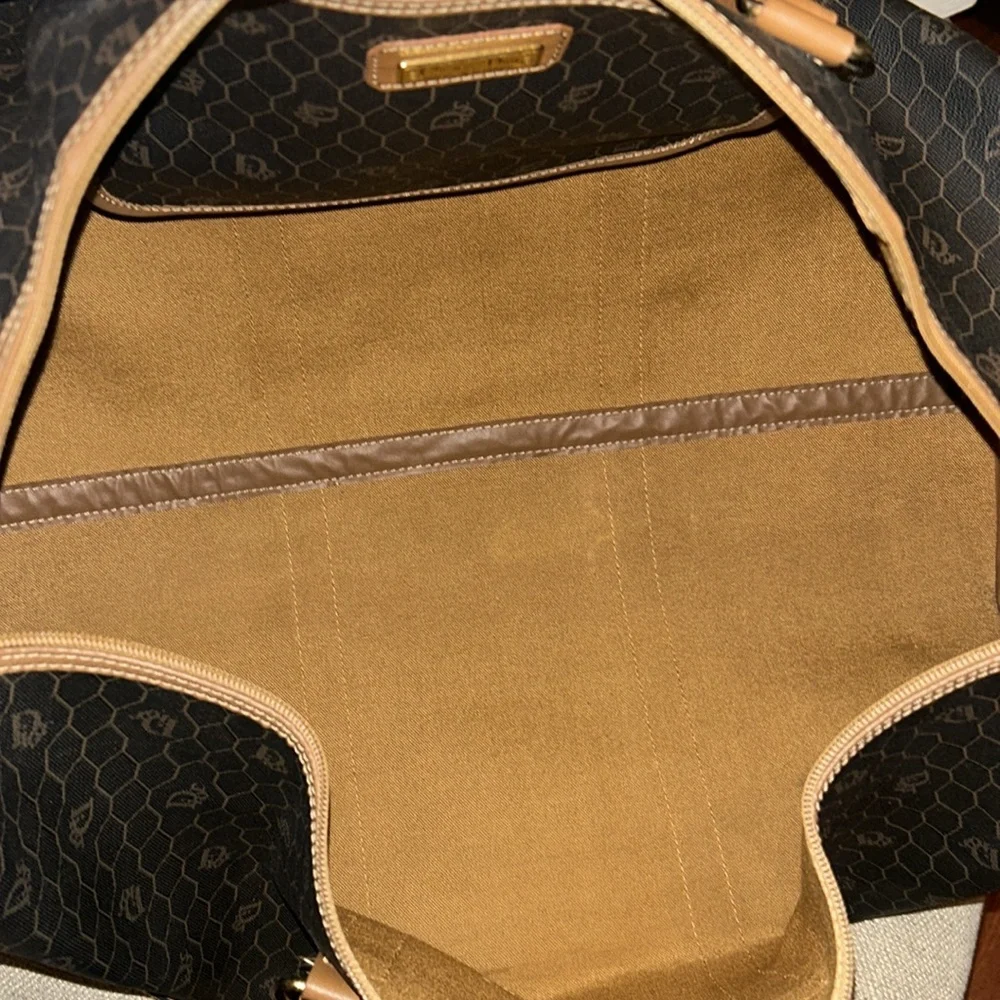 Christian Dior Honeycomb Boston & Shoulder/Crossbody bags 💯 % AUTHENTIC - Picture 7 of 17